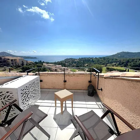 아파트 Cap Esterel, Duplex ,vue Climatise Saint-Raphaël